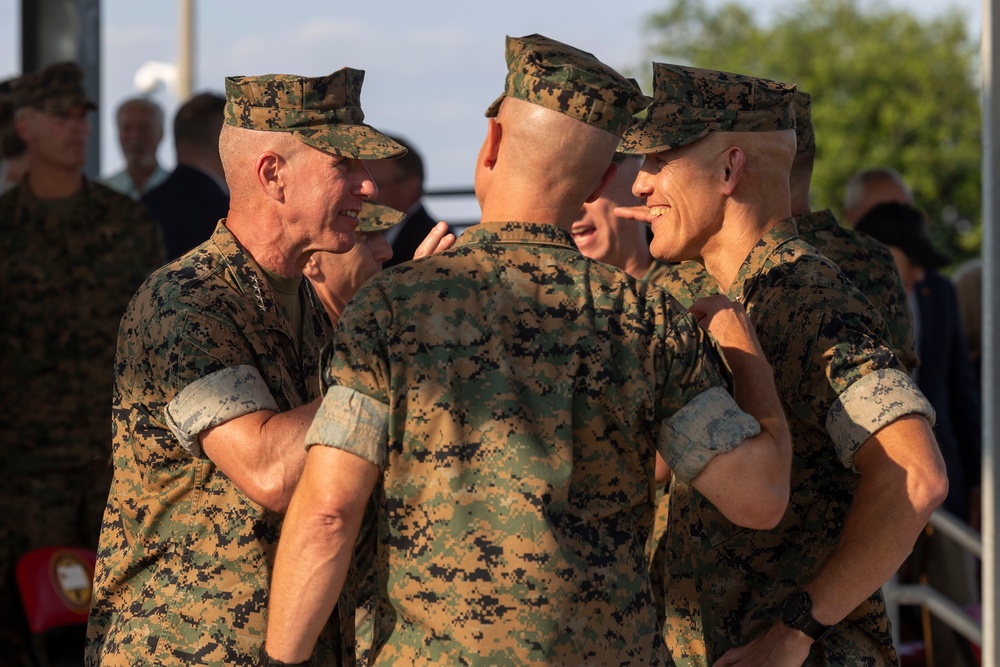 MARSOC hosts change of command ceremony