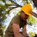 Engineer Soldiers Build Concrete Paths at Annual Training