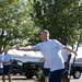 Airmen compete at &quot;Corn Hole&quot; during the UNITE Event at Nevada Air National Guard Base