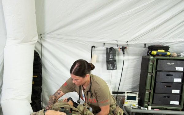 278th Soldiers conduct MASCAL exercise