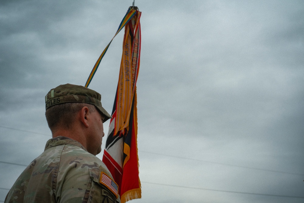 'Cascade Rifles' welcomes new command team in dual ceremony