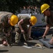 Engineer Soldiers Build Concrete Paths at Annual Training