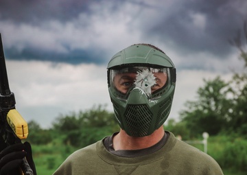 Marine Forces Reserve Band paintball expedition