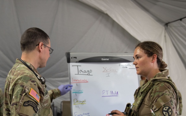 278th Soldiers conduct MASCAL exercise