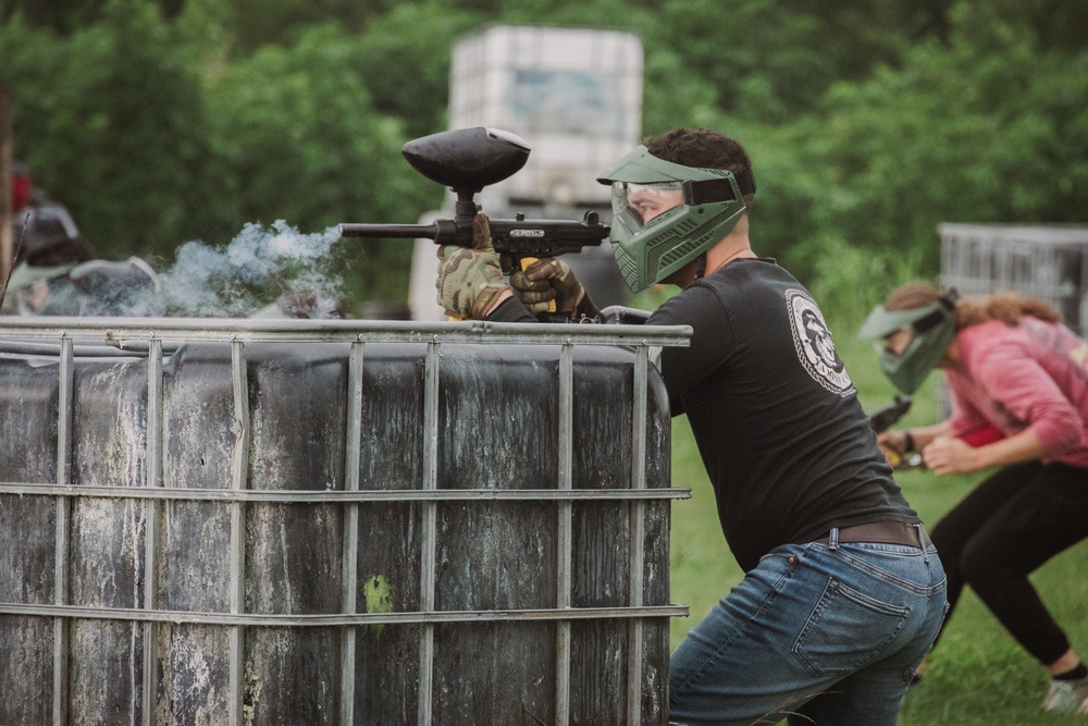 Marine Forces Reserve Band Paintball Tournament