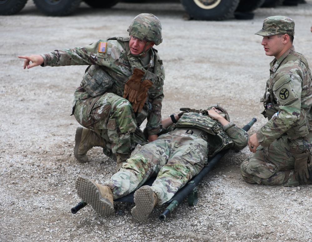 Tennessee National Guard Soldiers conduct MASCAL exercise