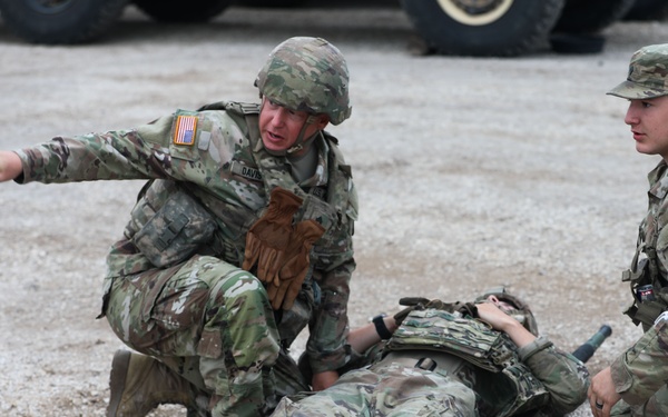 Tennessee National Guard Soldiers conduct MASCAL exercise