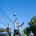 Jump! Airmen compete during the UNITE Event at Nevada Air National Guard Base