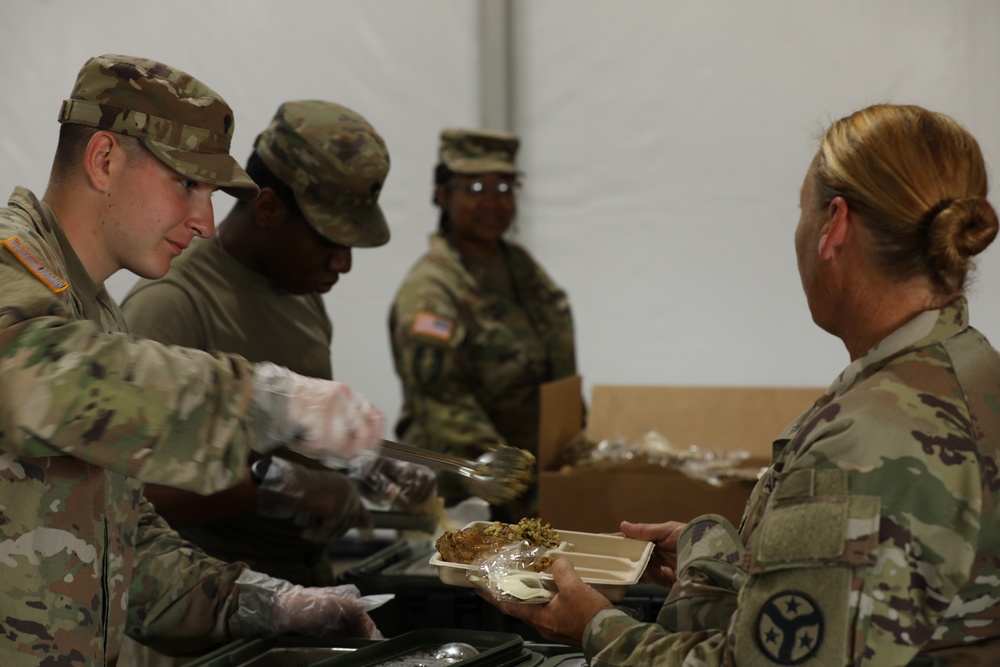 DVIDS - Images - Cooking under fire: 142 Quartermaster Platoon and HHT ...