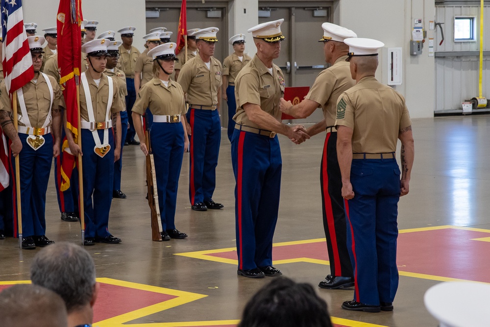 6th Marine Corps District Change of Command