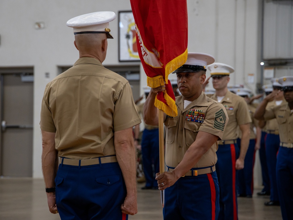 6th Marine Corps District Change of Command