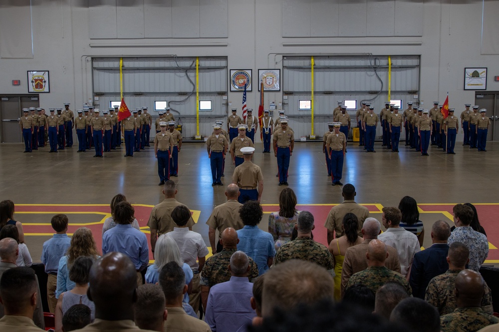 6th Marine Corps District Change of Command