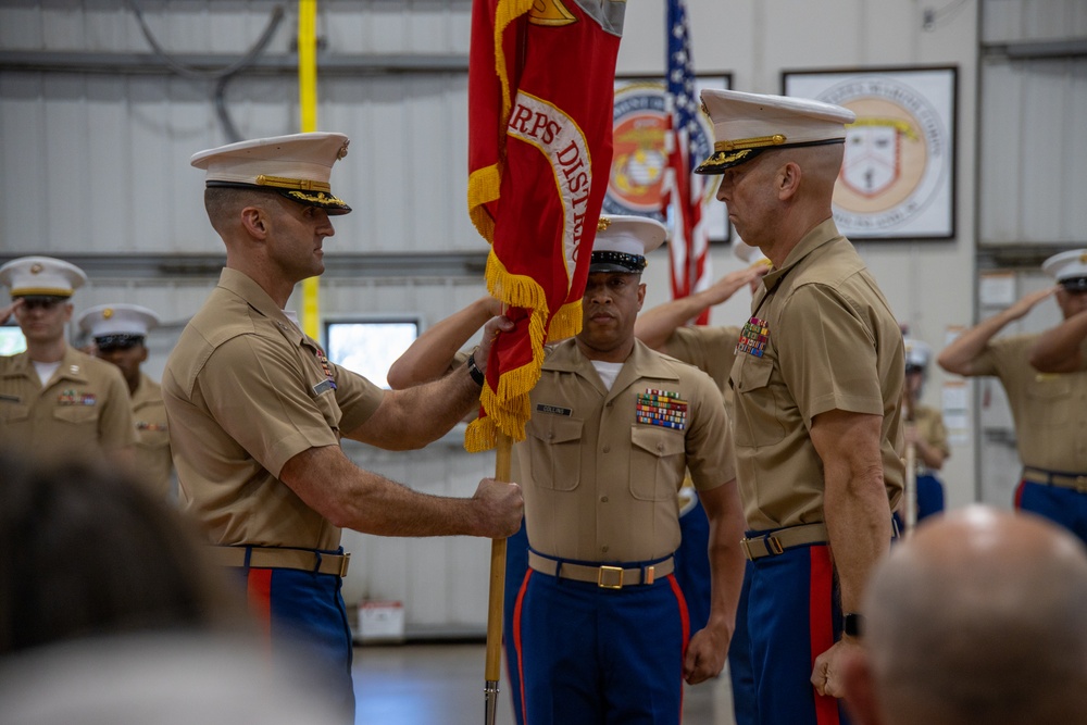 6th Marine Corps District Change of Command