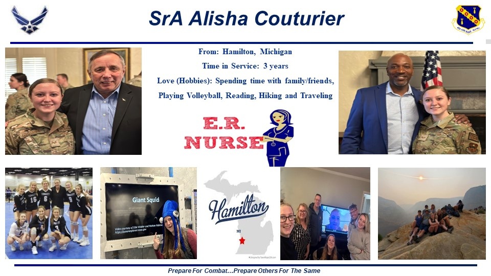 Crusader of the Month Highlight: Senior Airman Alisha Couturier