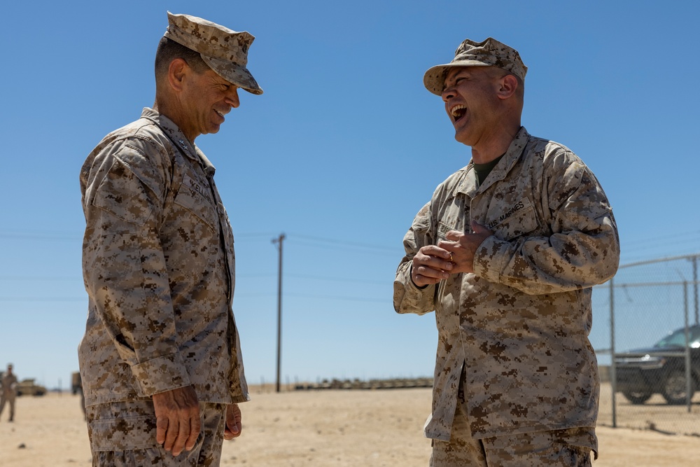 Maj. Gen. Kelliher and Col. Barnhart Discuss ITX 4-24
