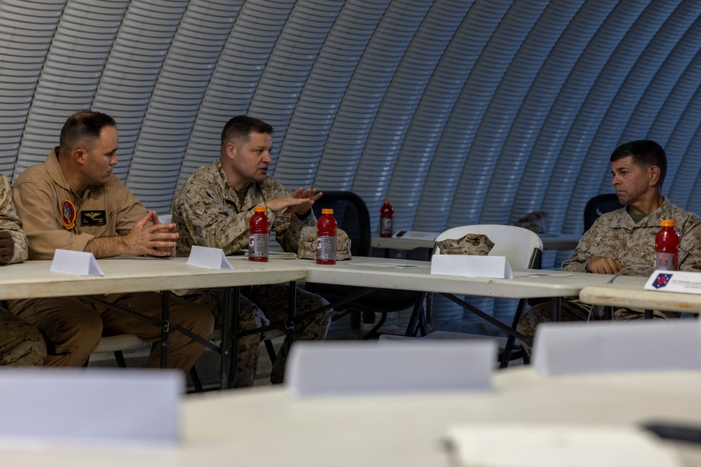Maj. Gen. Kelliher and Col. Barnhart Discuss ITX 4-24
