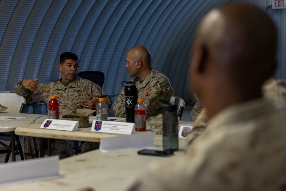 Maj. Gen. Kelliher and Col. Barnhart Discuss ITX 4-24