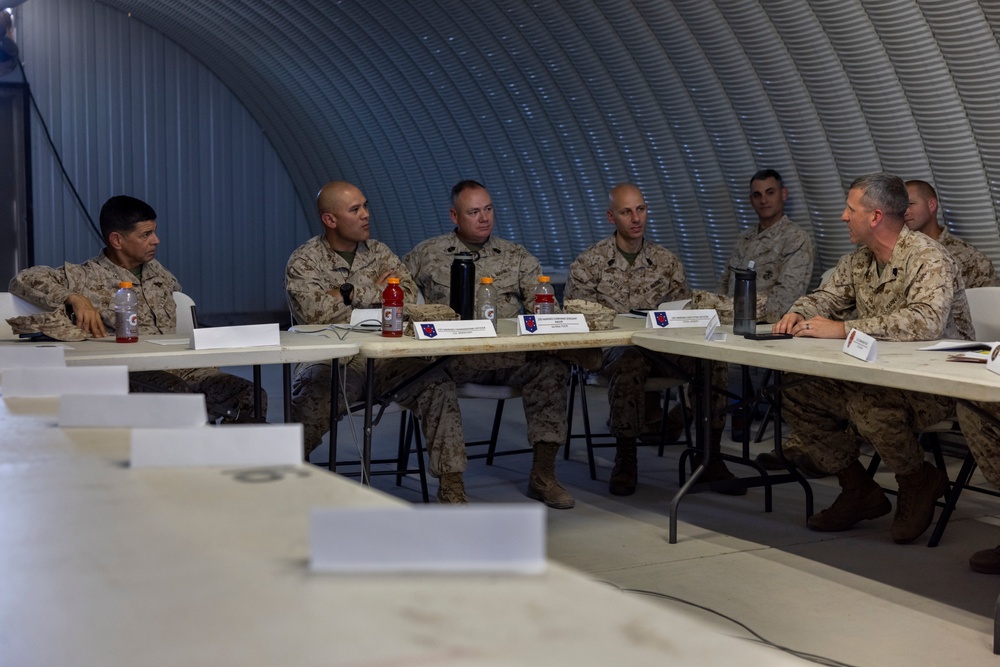 Maj. Gen. Kelliher and Col. Barnhart Discuss ITX 4-24