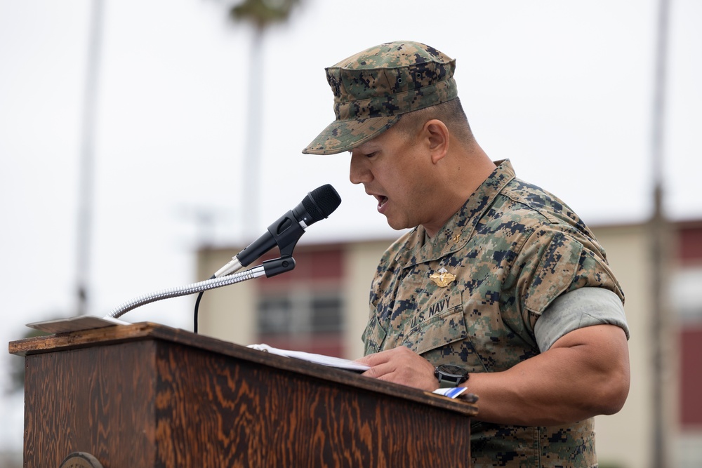 11th MEU Change of Command Ceremony