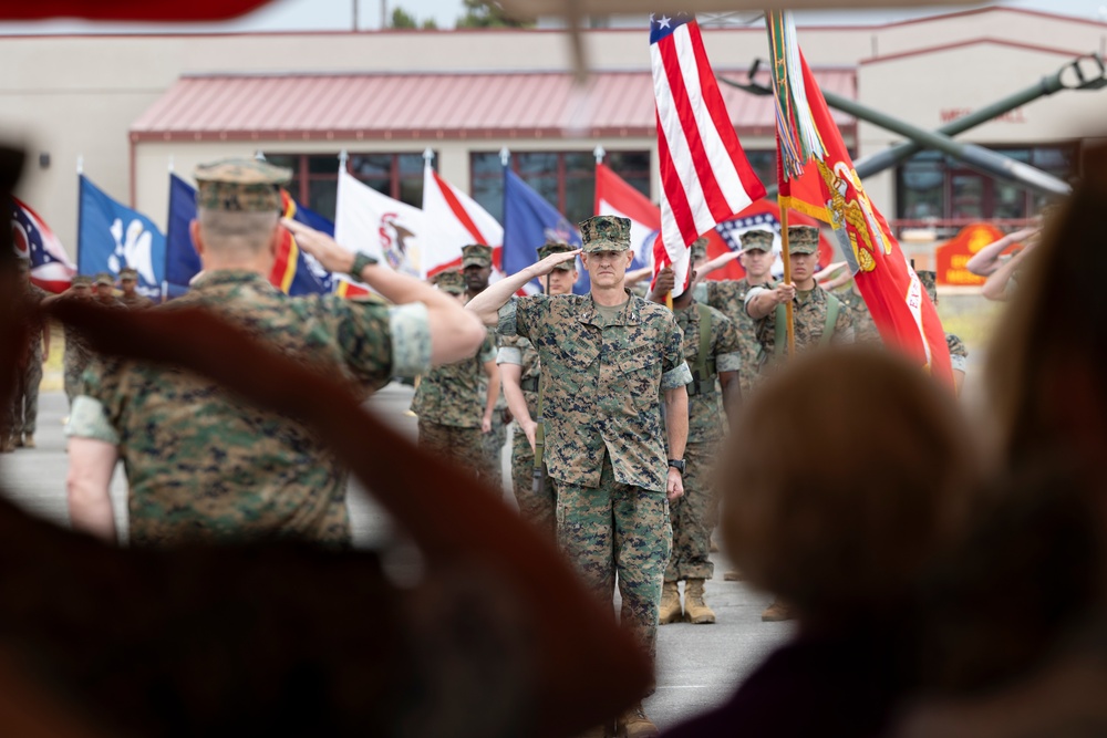 11th MEU Change of Command Ceremony