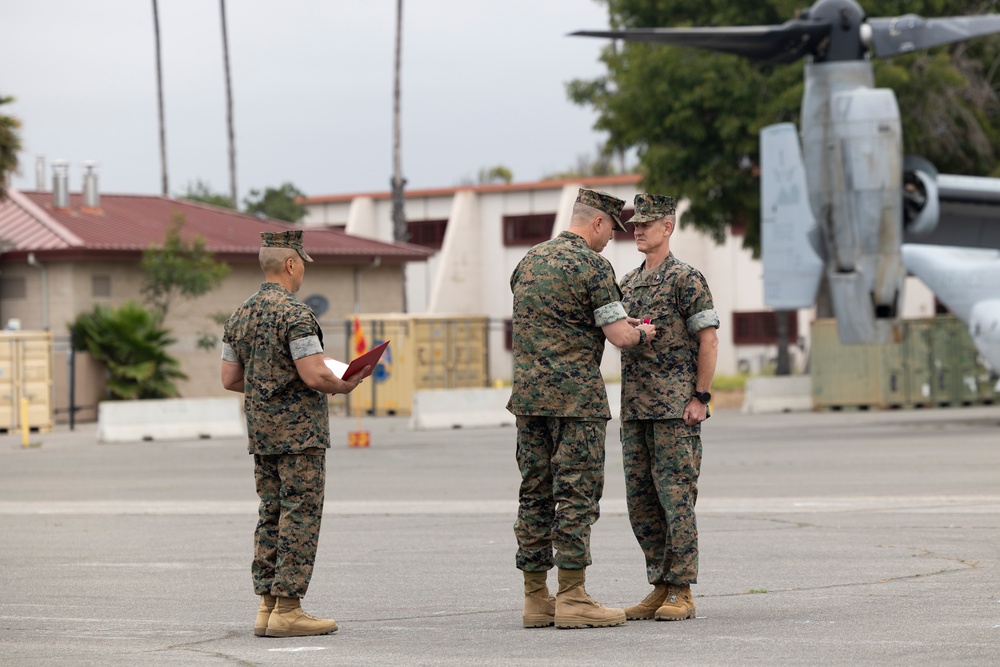 11th MEU Change of Command Ceremony