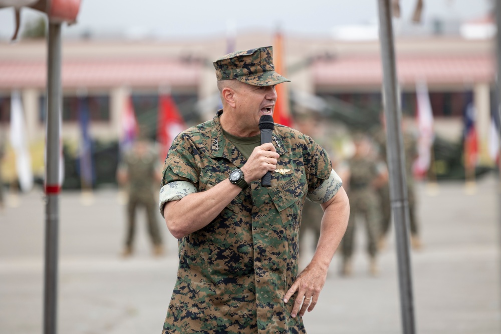 11th MEU Change of Command Ceremony