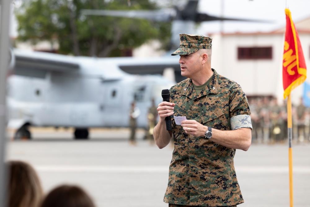 11th MEU Change of Command Ceremony