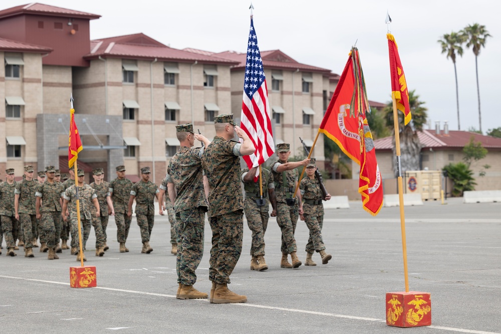 11th MEU Change of Command Ceremony