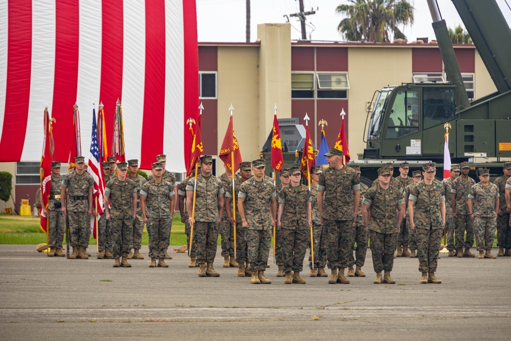 Combat Logistics Regiment 1 Change of Command Ceremony