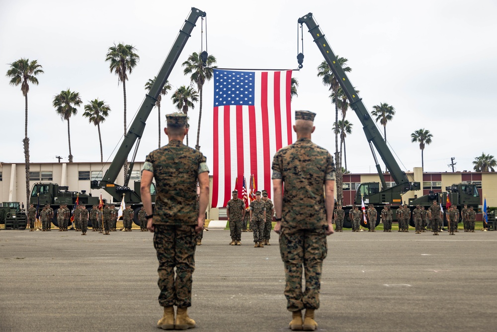 Combat Logistics Regiment 1 Change of Command Ceremony