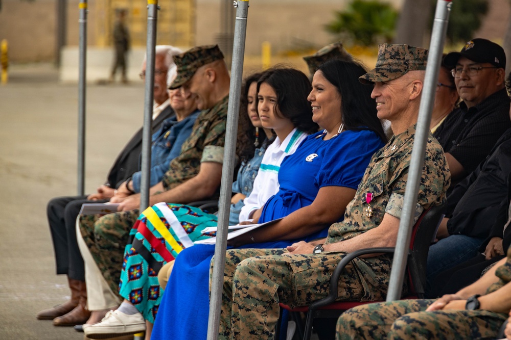 Combat Logistics Regiment 1 Change of Command Ceremony