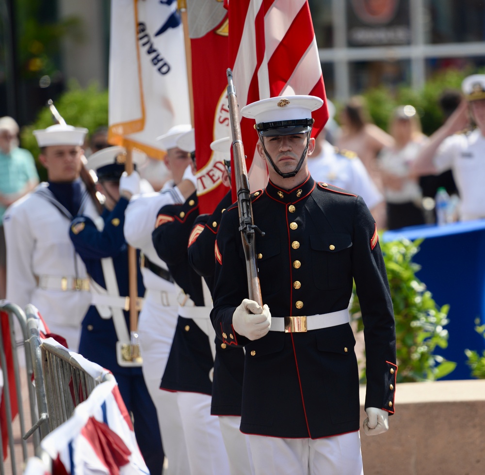 City of Baltimore Kicks Off Maryland Fleet Week and Flyover