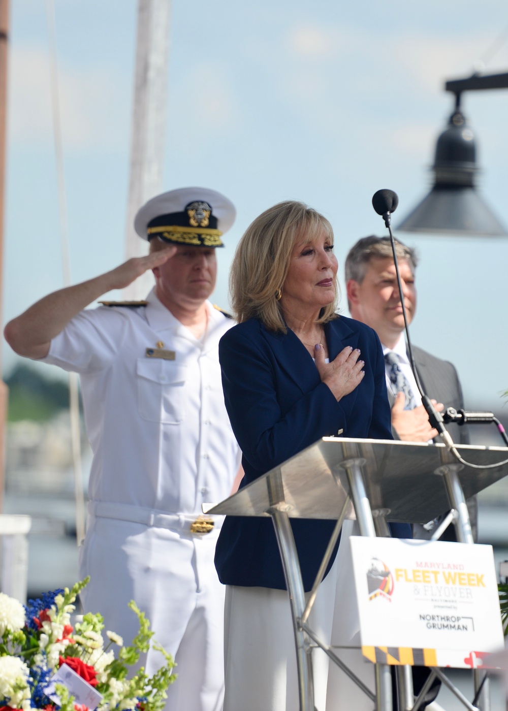 City of Baltimore Kicks Off Maryland Fleet Week and Flyover