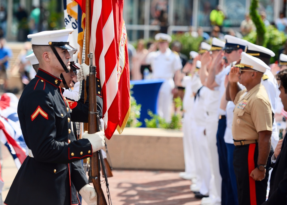 City of Baltimore Kicks Off Maryland Fleet Week and Flyover