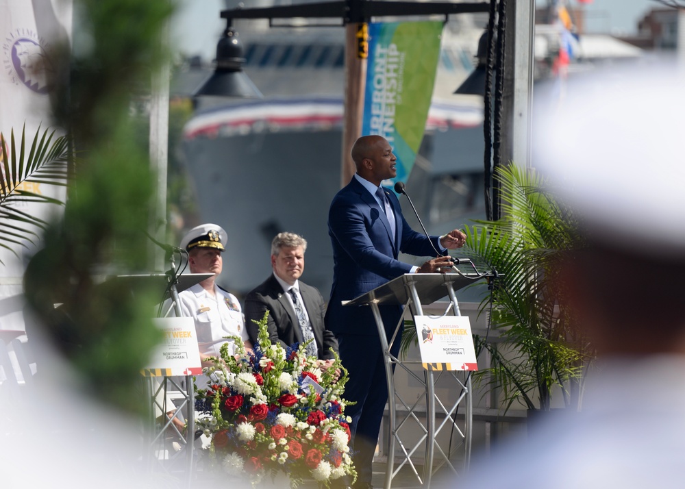 City of Baltimore Kicks Off Maryland Fleet Week and Flyover