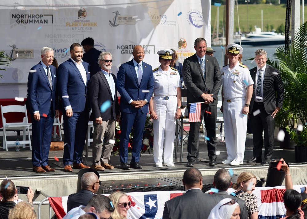 City of Baltimore Kicks Off Maryland Fleet Week and Flyover