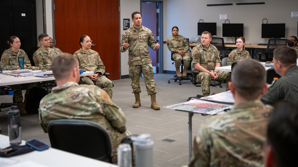 First ever Lead Wing Command and Control Course taught at Travis