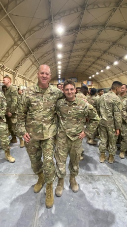 Cal Guard’s Commanding General Visits Troops Overseas