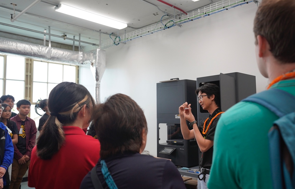 High School Robotic Teams Students Tour Pearl Harbor Shipyard