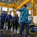 High School Robotic Teams Students Tour Pearl Harbor Shipyard