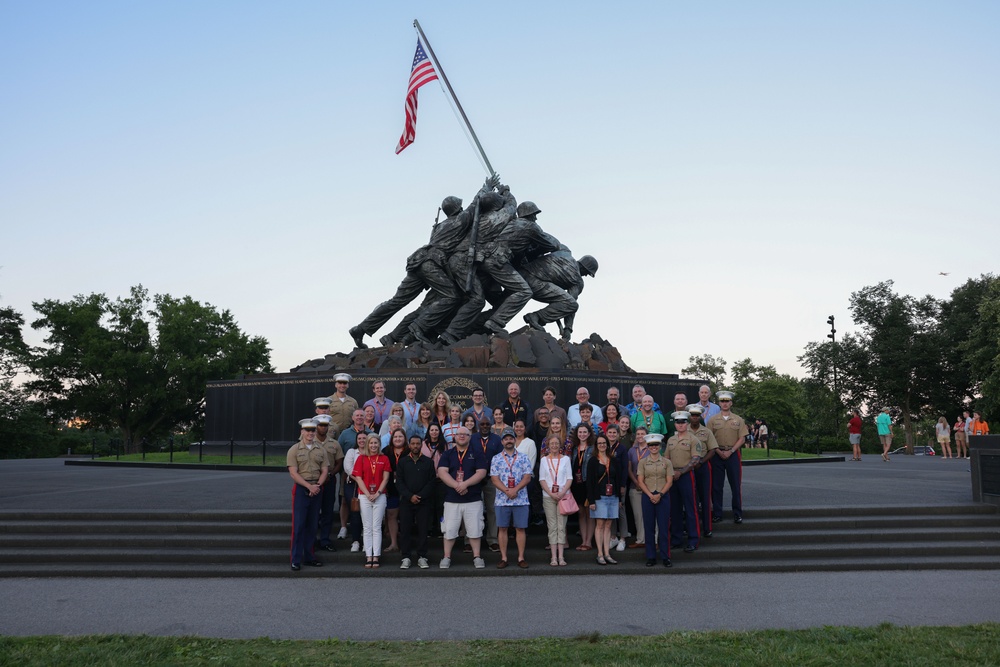 Educators Workshop 2024 Attends Sunset Parade