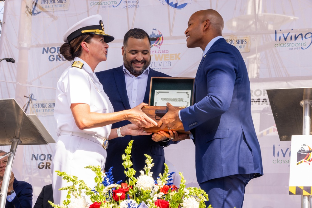 Maryland Fleet Week and Flyover Baltimore Welcome Ceremony