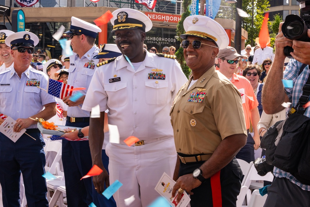 Maryland Fleet Week and Flyover Baltimore Welcome Ceremony