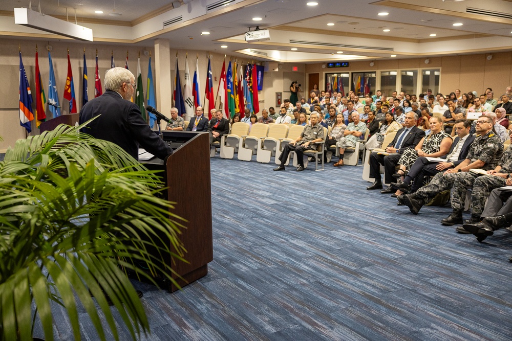 Amb. Rudd addresses Fellows at DKI APCSS