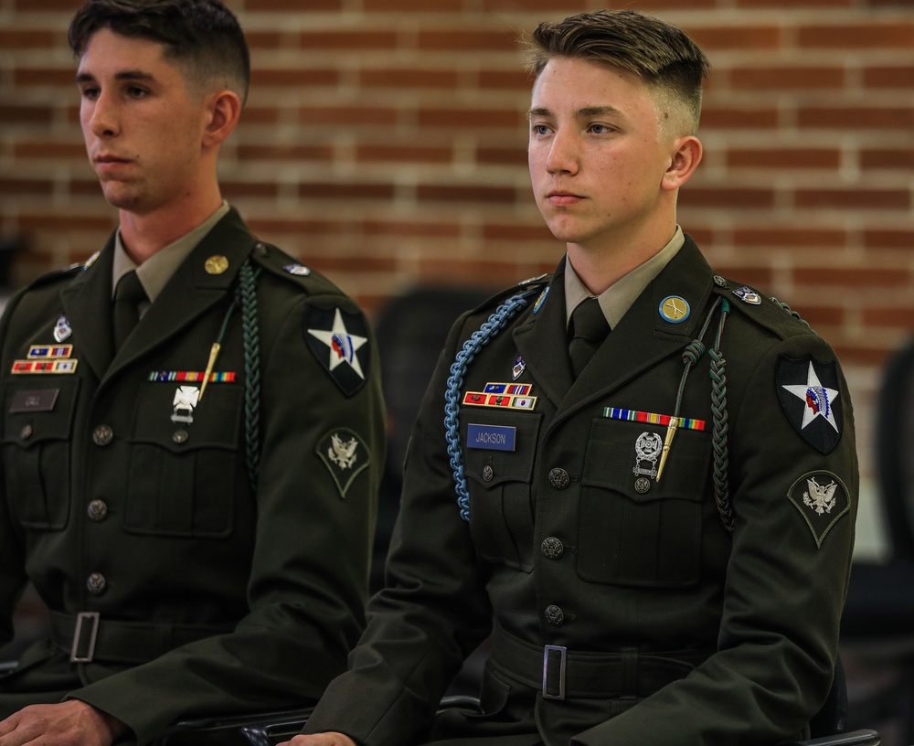 America’s First Corps Best Squad Competition board appearance