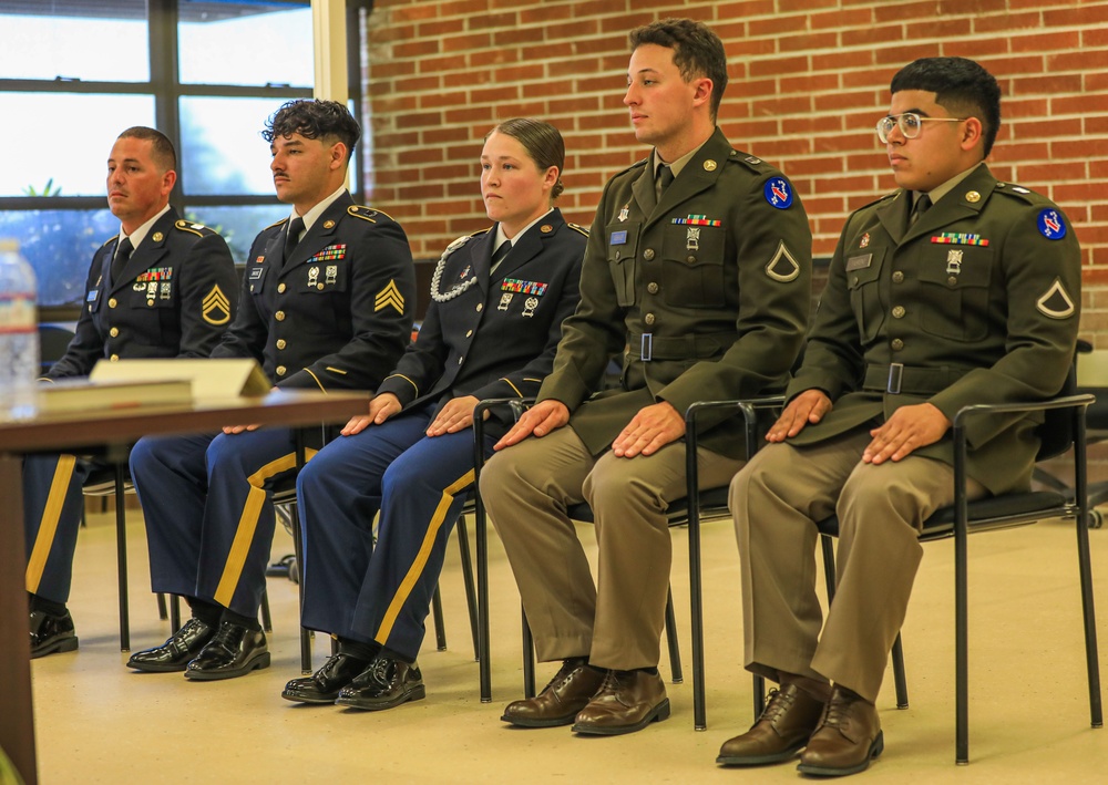 America’s First Corps Best Squad Competition board appearance