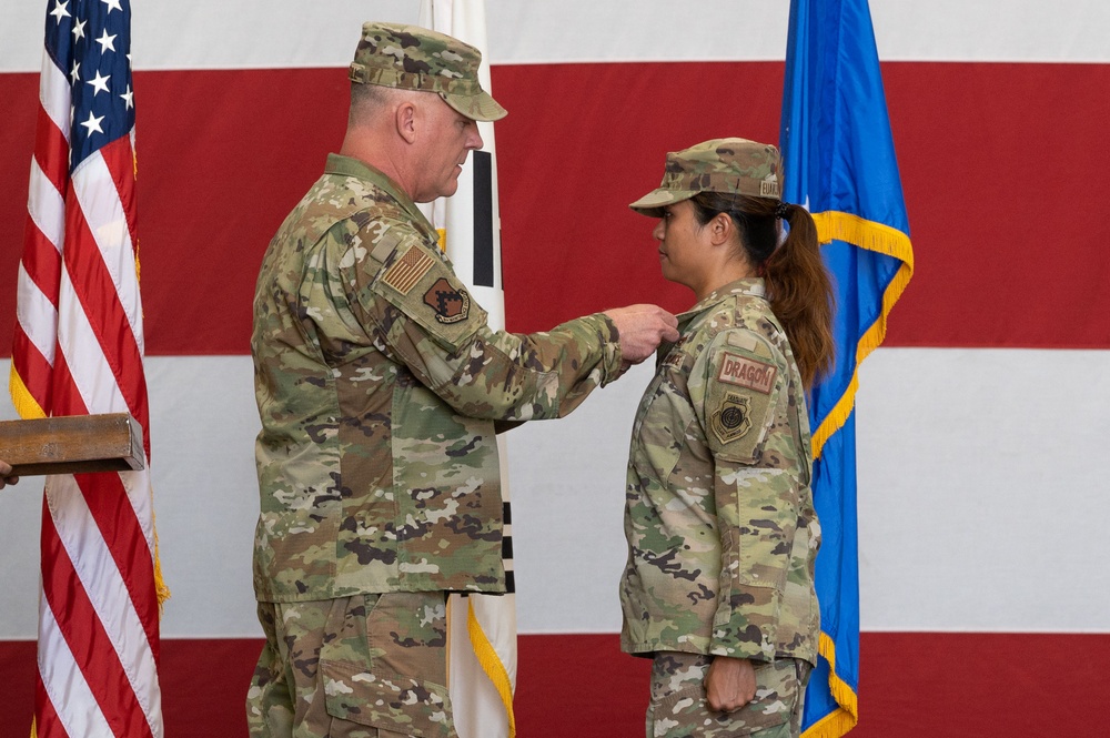 8th MXS 2024 change of command