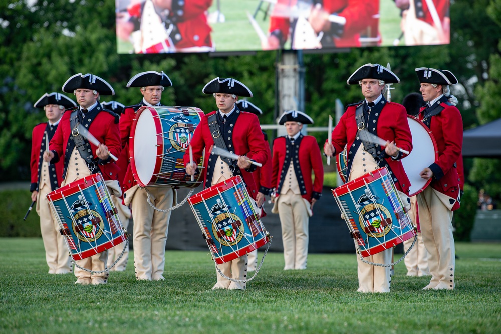 Army Birthday Twilight Tattoo at Joint Base Henderson Hall