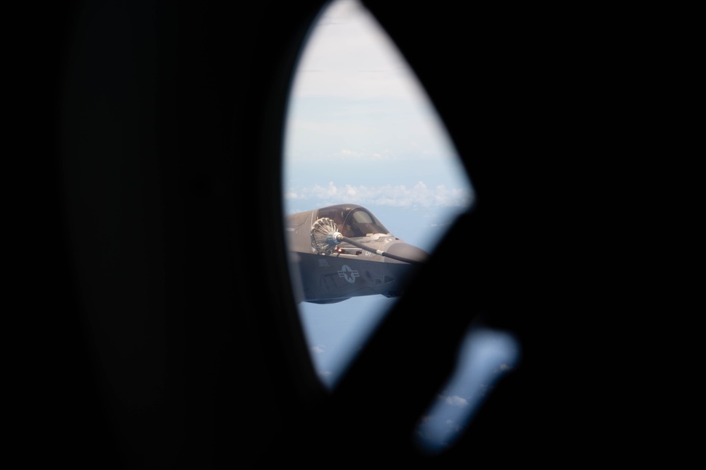 VMGR-152 conducts aerial refueling during Valiant Shield 2024