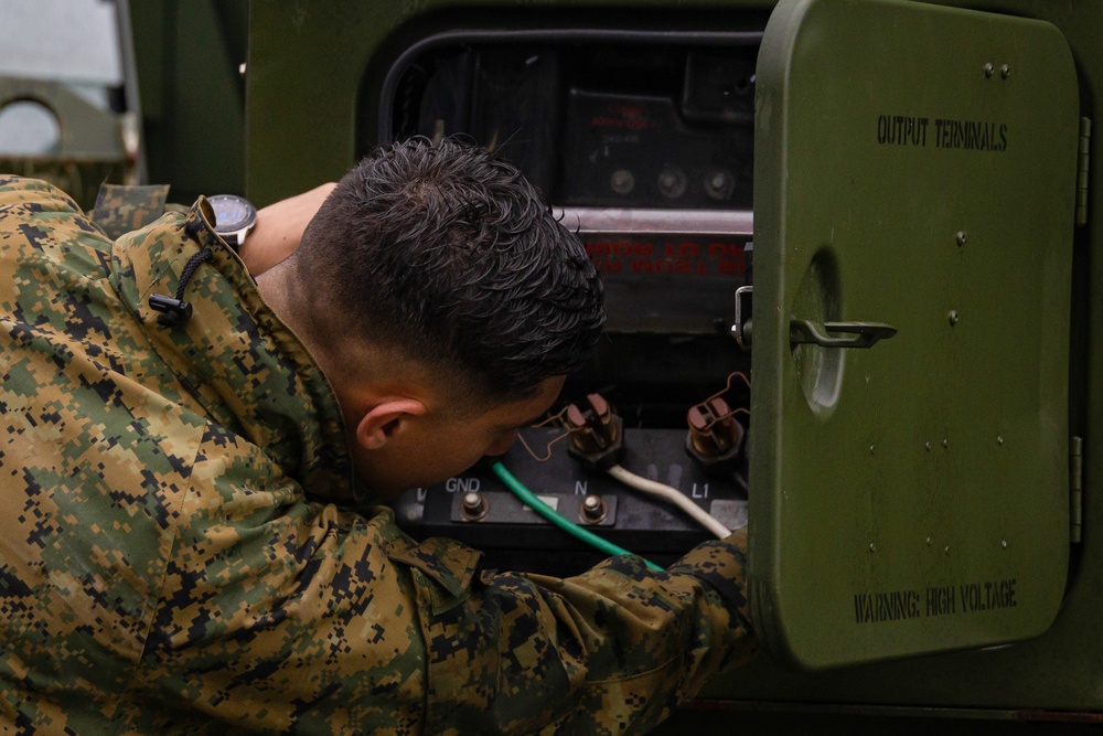 CLB-31 shock trauma platoon drills